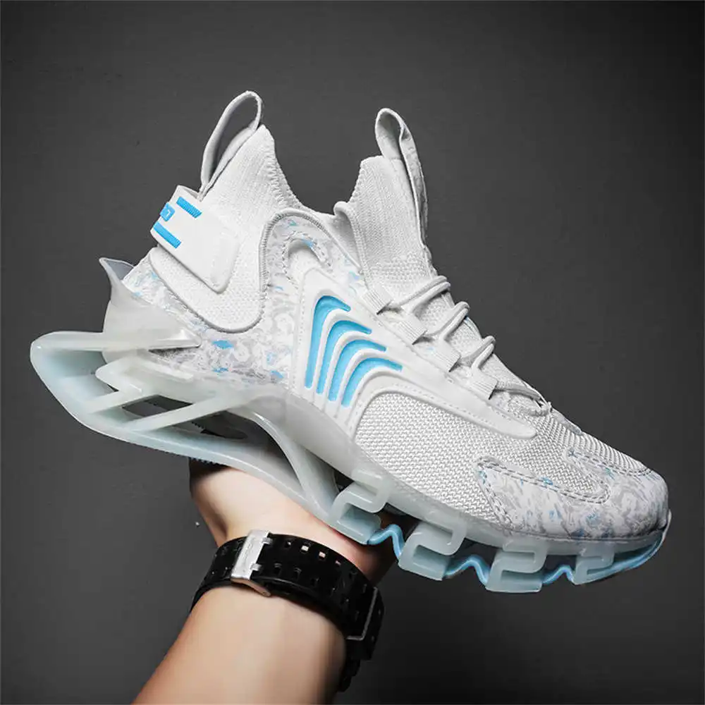 Streetwear Brand Collection - Blue Slipon Long Pink Boots Light