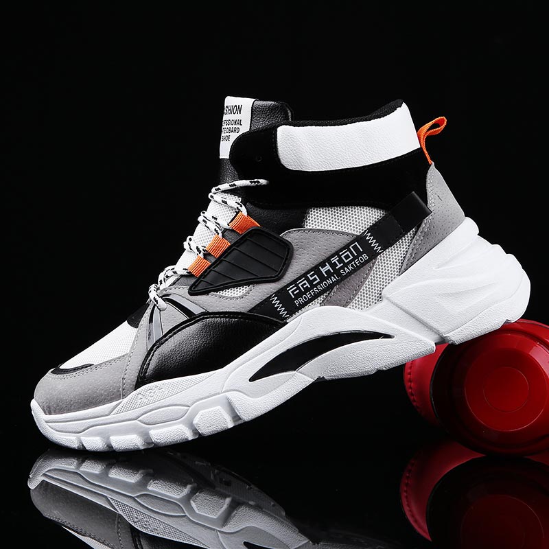 Streetwear Brand Collection - Hightop Summer Men's Sport Shoes Man