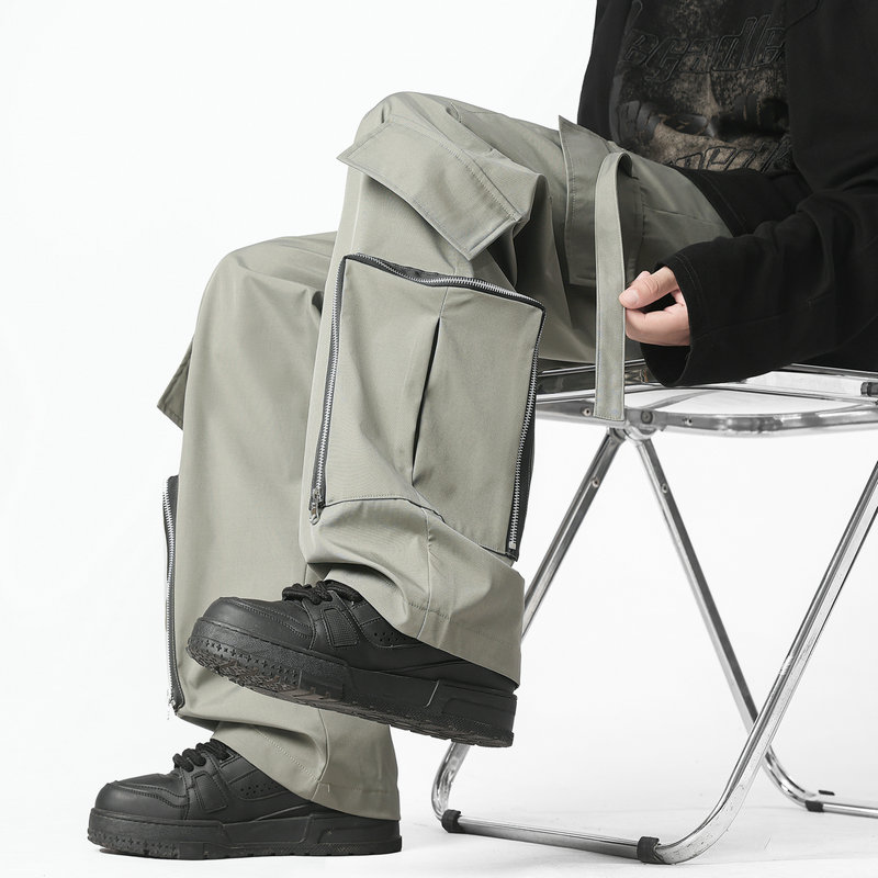 Fashion Men Cargo Pants Loose  - огляд і ціна Streetwear Brand Fashion