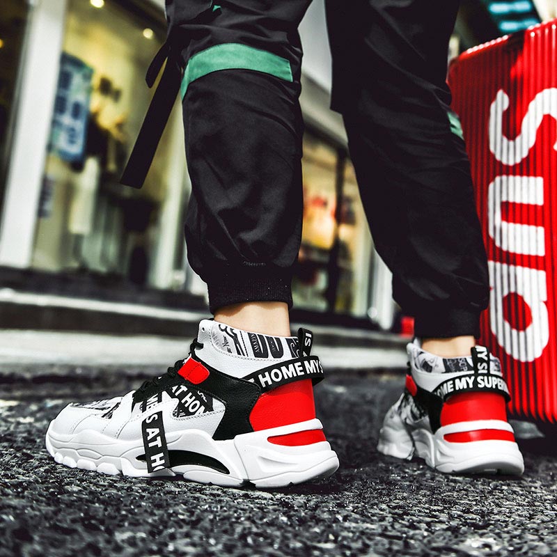 Large Size High Top Chunky Man - огляд і ціна Japanese Brand Streetwear Vintage