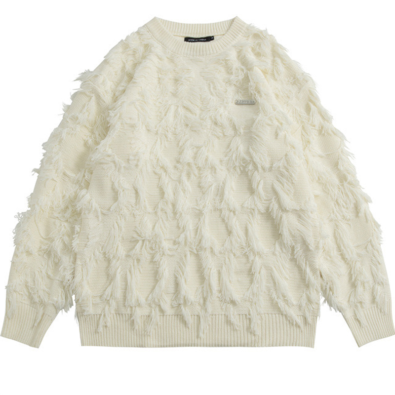 Mens Downy Knit Sweater Street - огляд і ціна Japanese Brand Streetwear Vintage