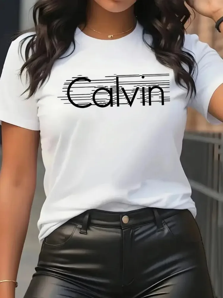 Calvin Women's T-Shirt Leisure - огляд і ціна Quality Streetwear Brand