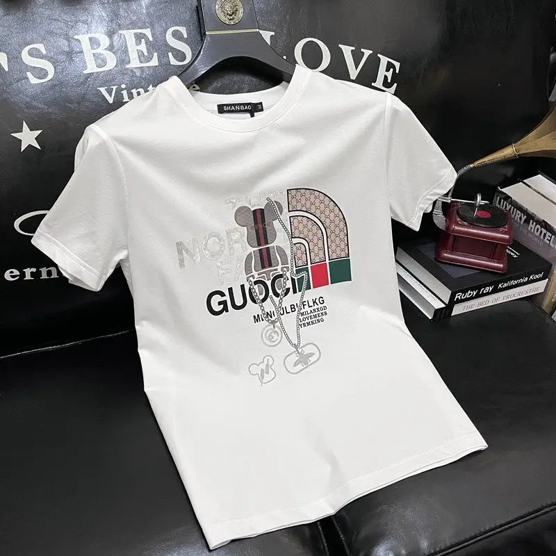 Summer 100% pure cotton men's  - огляд і ціна Quality Streetwear Brand